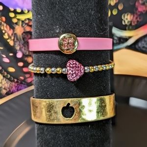 Rustic Cuff bracelet trio (RC4)